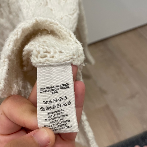 Free People Cream Cable Knit Sweater - Picture 5 of 8